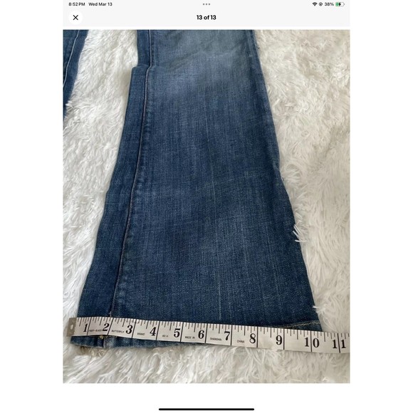 Citizens Of Humanity Ingrid #002 Low Waist Flare Jeans Women’s Sz 28 Medium Blue - Picture 12 of 12